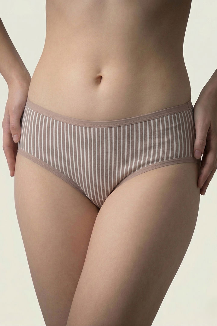 Zivame Medium Rise Full Coverage Hipster Panty (Pack of 3) - Multicolor — image 6